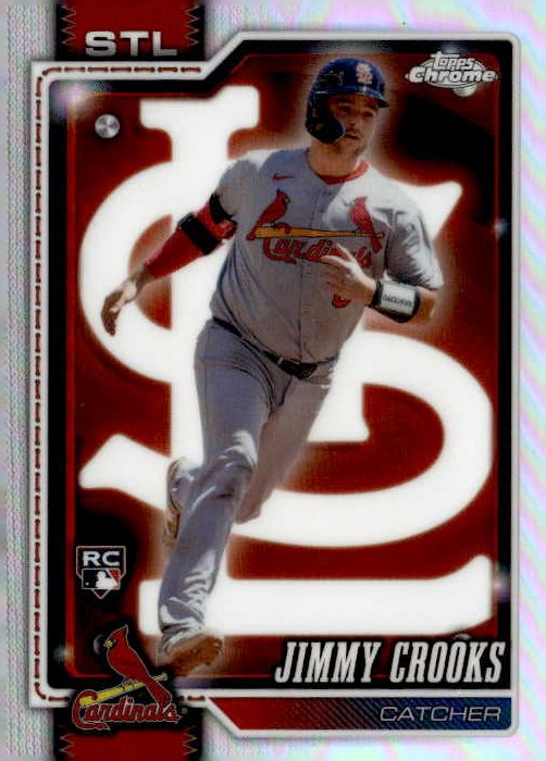 2026 TOPPS CHROME JIMMY CROOKS graded slab