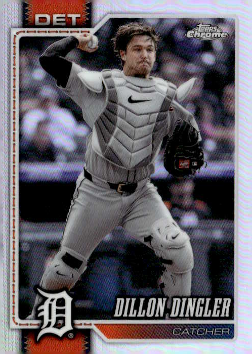 2026 TOPPS CHROME DILLON DINGLER graded slab