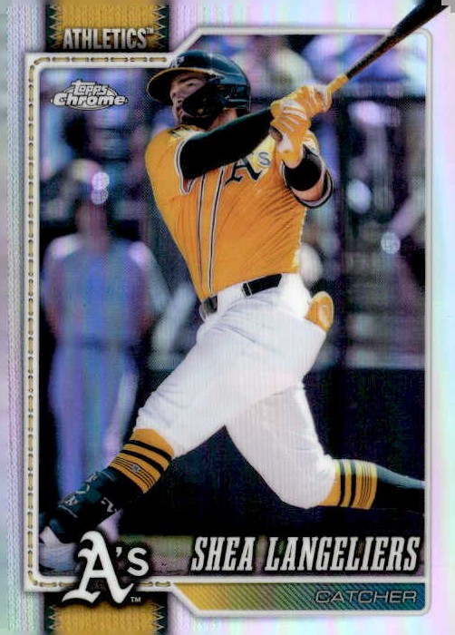 2026 TOPPS CHROME SHEA LANGALIERS graded slab