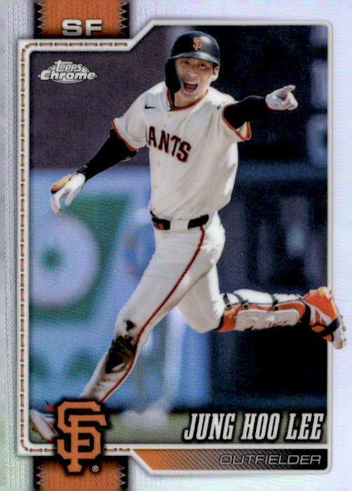 2026 TOPPS CHROME JUNG HOO LEE graded slab