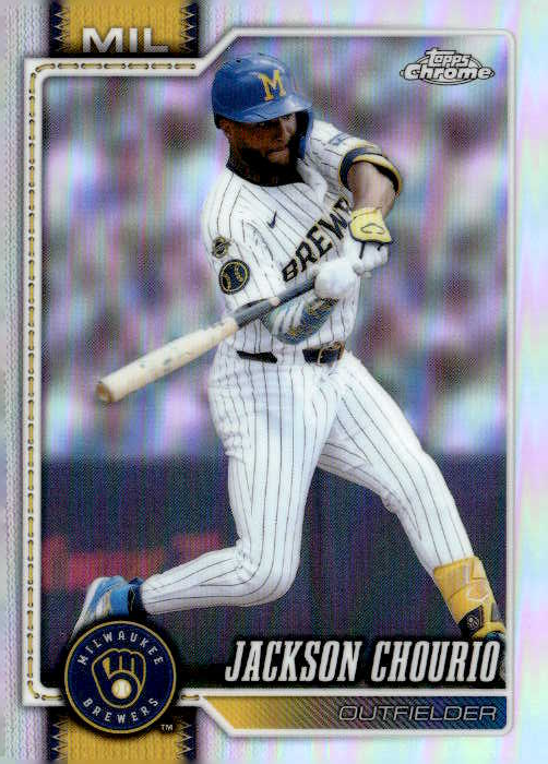 2026 TOPPS CHROME JACKSON CHOURIO graded slab