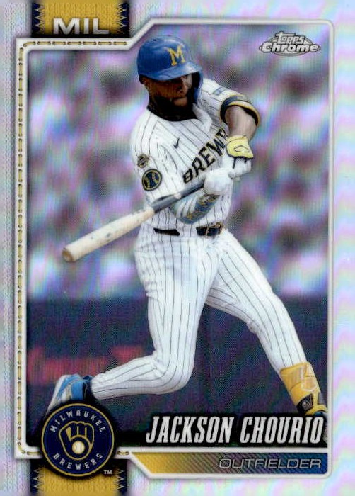 2026 TOPPS CHROME JACKSON CHOURIO graded slab