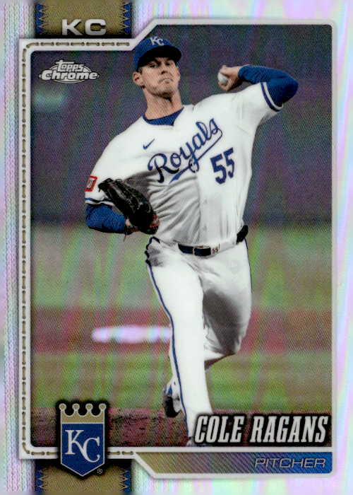 2026 Topps Chrome Cole Ragans graded slab