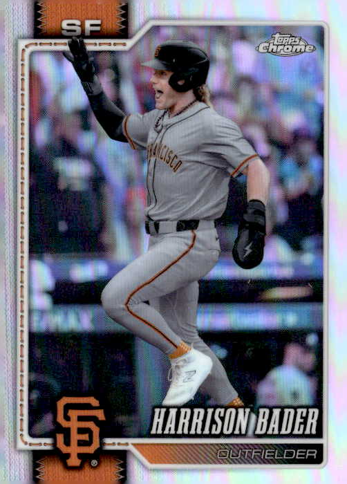 2026 TOPPS CHROME HARRISON BADER graded slab