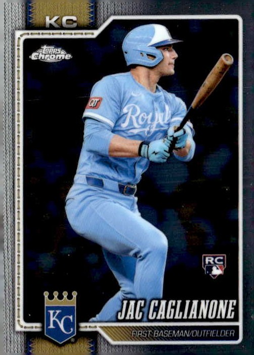2026 TOPPS CHROME JAC CAGLIANONE graded slab