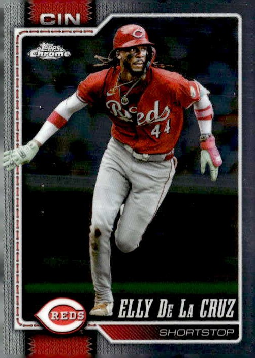 2026 TOPPS CHROME ELLY DE LA CRUZ graded slab