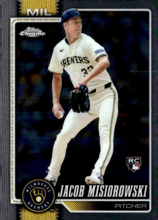 2026 TOPPS CHROME JACOB MISIOROWSKI graded slab