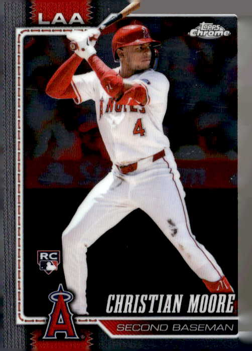 2026 TOPPS CHROME CHRISTIAN MOORE graded slab