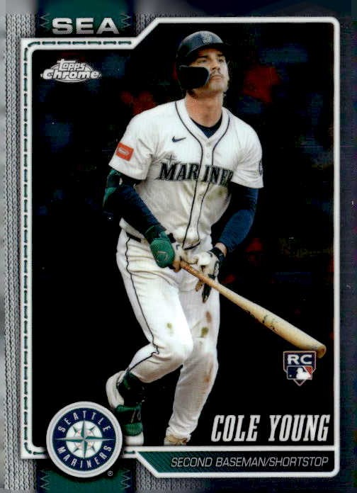 2026 Topps Chrome Cole Young graded slab