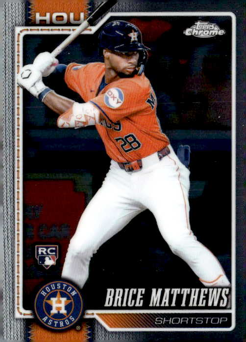2026 TOPPS CHROME Brice Matthews graded slab