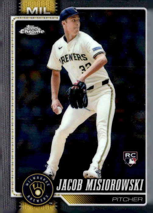 2026 TOPPS CHROME Jacob Misiorowski graded slab