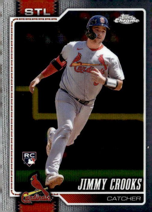 2026 Topps Chrome Jimmy Crooks graded slab