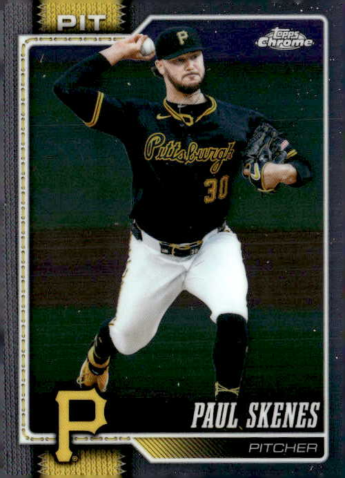 2026 TOPPS CHROME PAUL SKENES graded slab