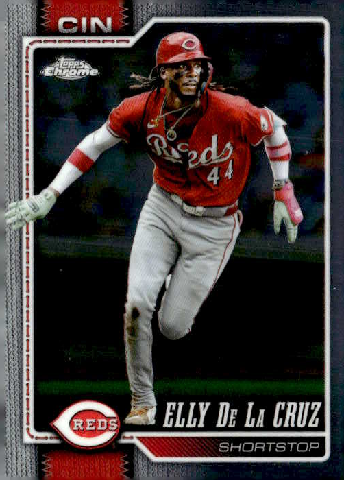 2026 Topps Chrome Elly De La Cruz graded slab