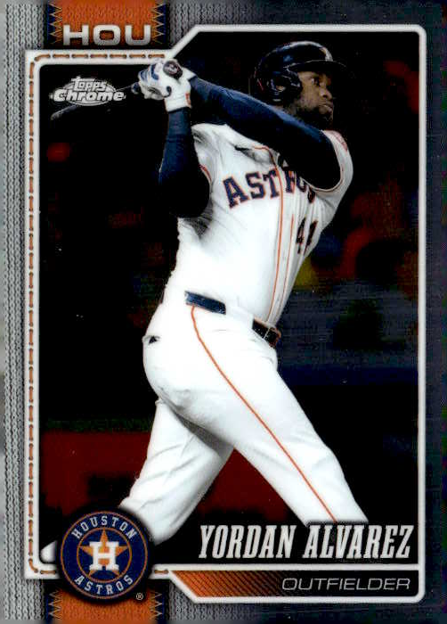 2026 Topps Chrome Yordan Alvarez graded slab