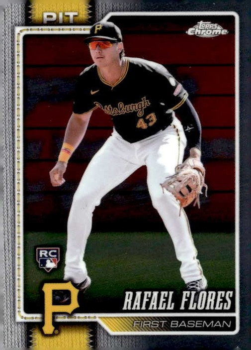 2026 TOPPS CHROME RAFAEL FLORES graded slab