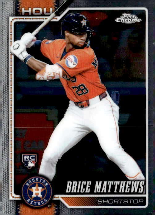 2026 TOPPS CHROME Brice Matthews graded slab