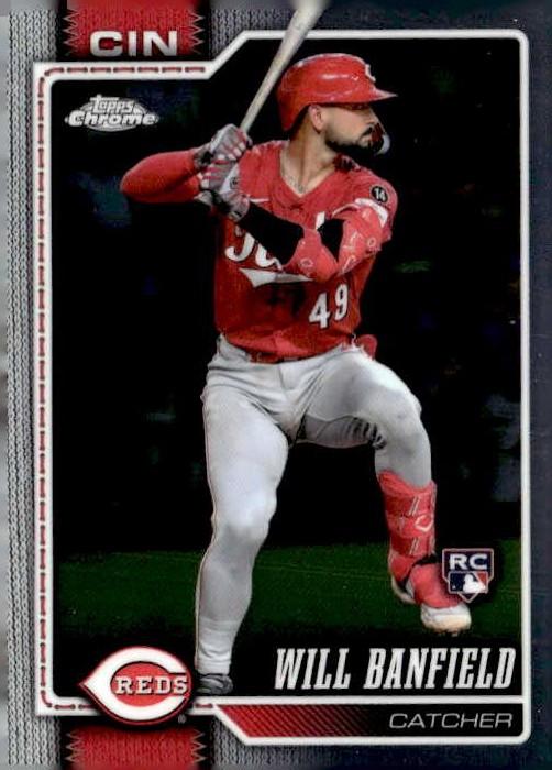 2026 Topps Chrome Will Banfield graded slab