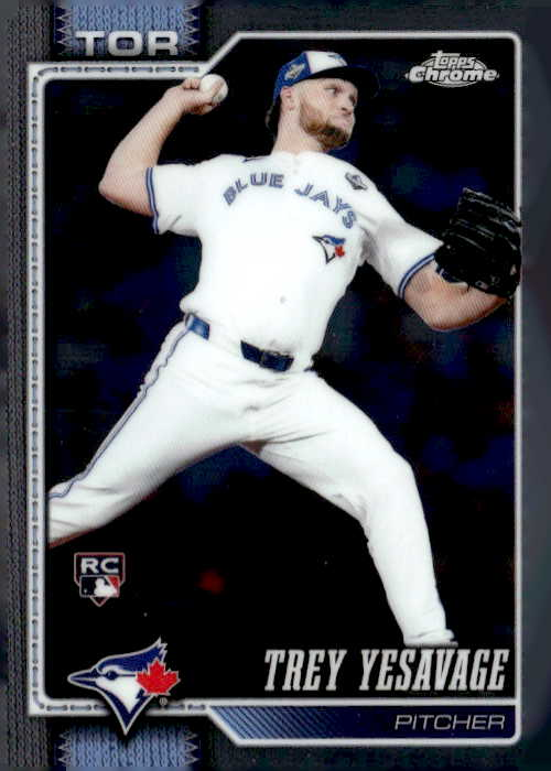 2026 Topps Chrome Trey Yesavage graded slab