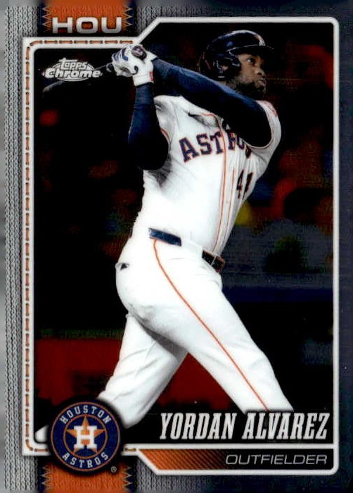 2026 Topps Chrome Yordan Alvarez graded slab