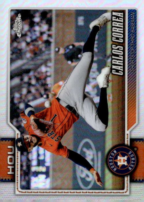 2026 Topps Chrome Carlos Correa graded slab