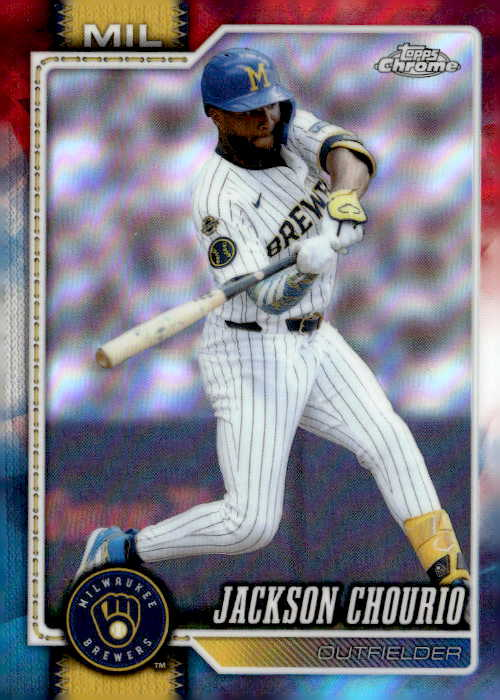 2026 Topps Chrome Jackson Chourio graded slab