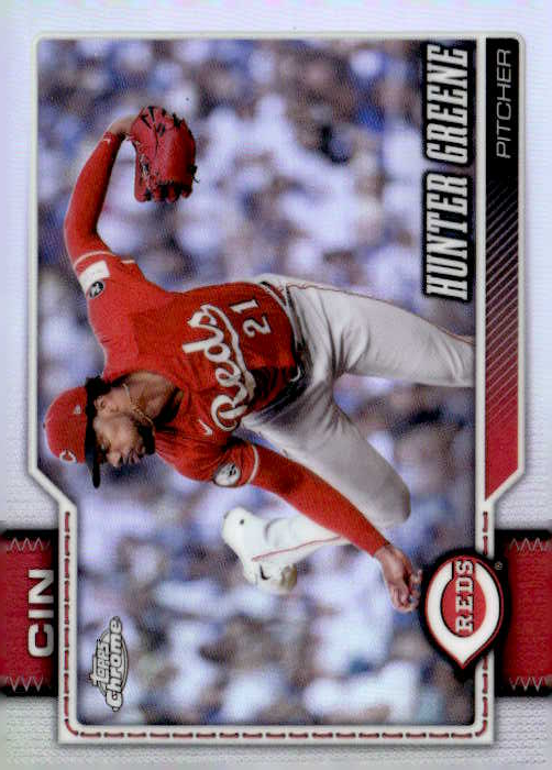 2026 Topps Chrome Hunter Greene graded slab
