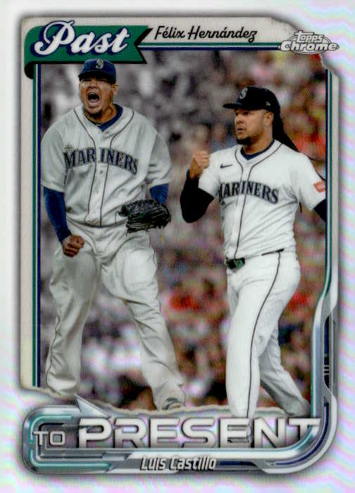 2026 Topps Chrome Hernandez / Castillo graded slab