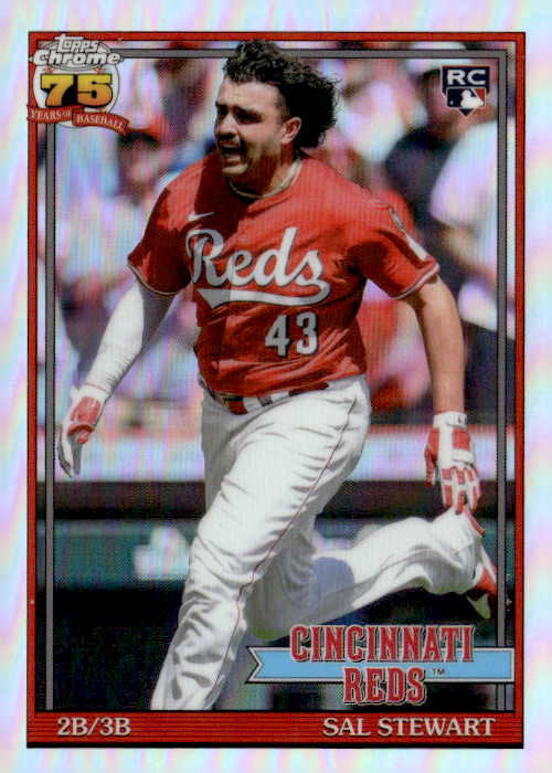2026 Topps Chrome Sal Stewart graded slab