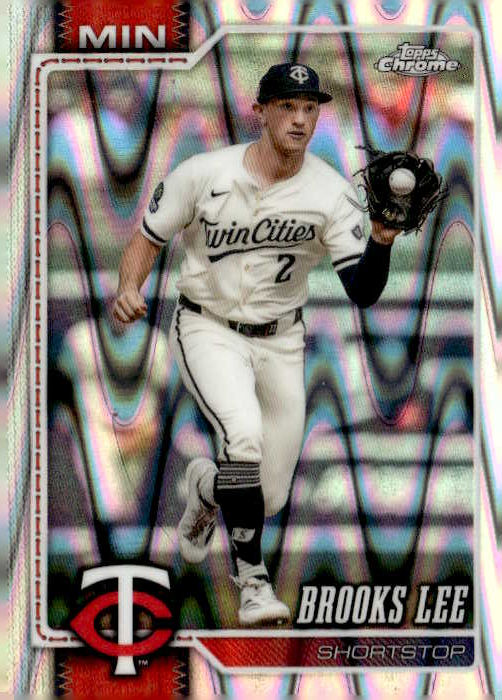 2026 Topps Chrome Brooks Lee graded slab
