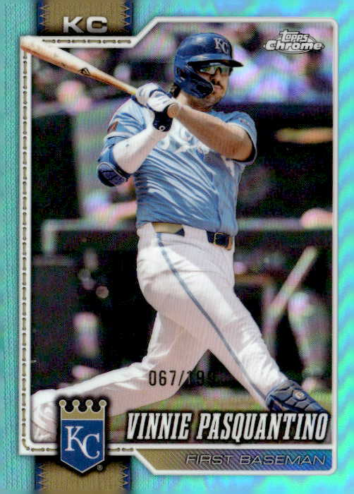 2026 Topps Chrome Vinnie Pasquantino graded slab
