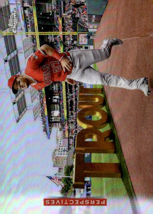 2026 TOPPS CHROME MIKE TROUT graded slab