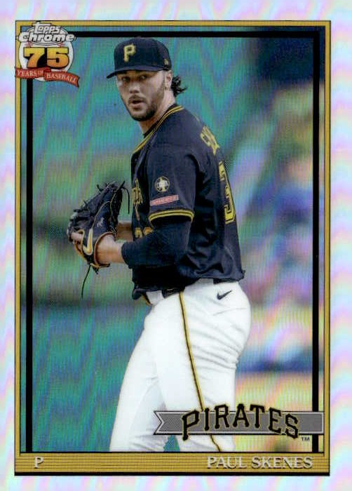2026 Topps Chrome Paul Skenes graded slab