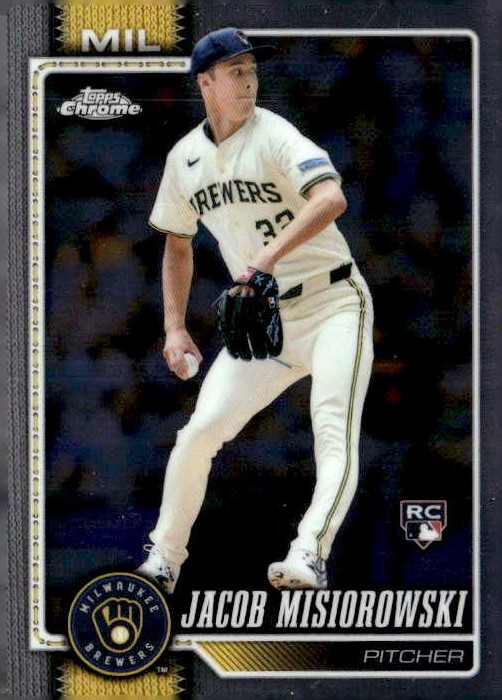 2026 TOPPS CHROME JACOB MISIOROWSKI graded slab