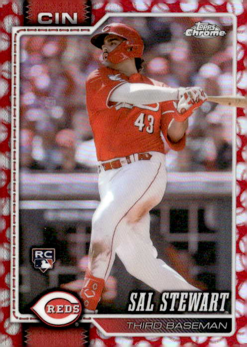 2026 Topps Chrome Sal Stewart graded slab