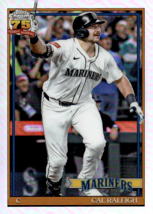 2026 Topps Chrome Cal Raleigh graded slab
