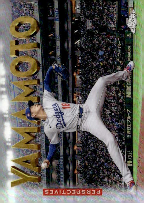 2026 TOPPS CHROME YOSHINOBU YAMAMOTO graded slab