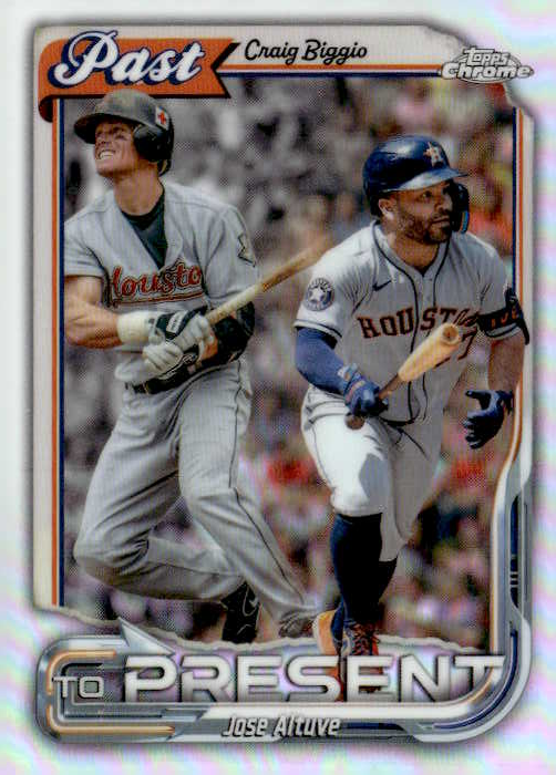 2026 TOPPS CHROME C. BIGGIO / J. ALTUVE graded slab