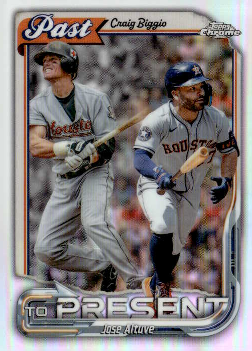 2026 Topps Chrome C. Biggio / J. Altuve graded slab