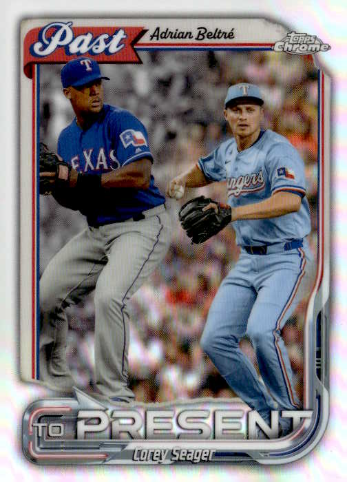 2026 Topps Chrome A. Beltre / C. Seager graded slab