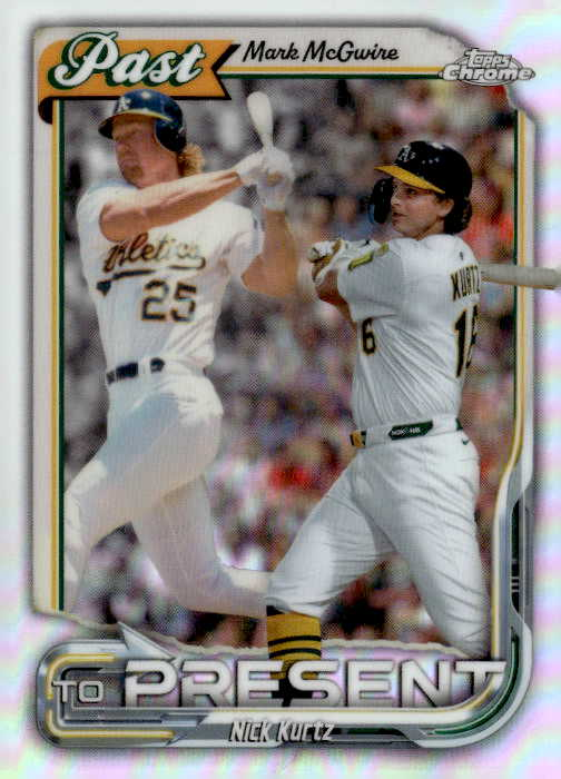 2026 Topps Chrome M. McGwire / N. Kurtz graded slab