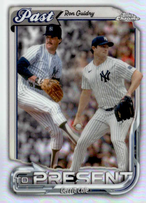 2026 Topps Chrome G. Cole / R. Guidry graded slab
