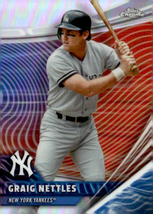 2026 Topps Chrome Graig Nettles graded slab