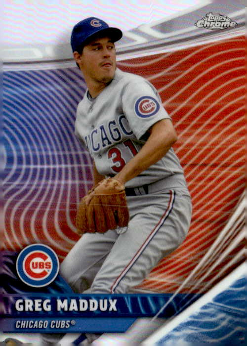 2026 Topps Chrome Greg Maddux graded slab