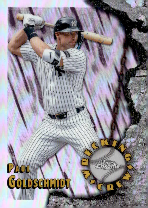 2026 Topps Chrome Paul Goldschmidt graded slab