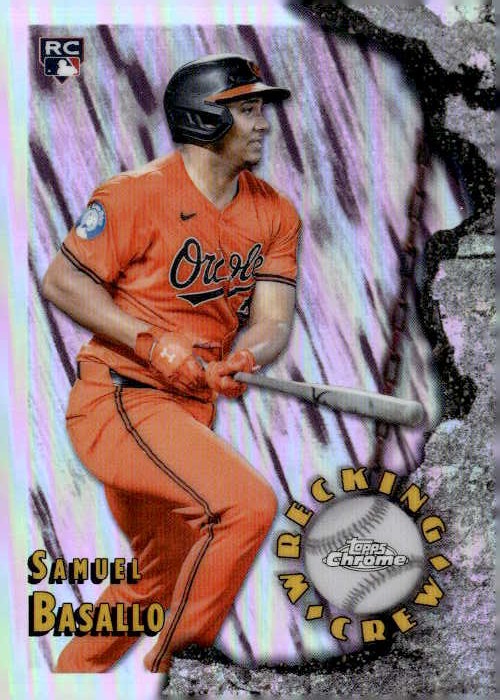 2026 Topps Chrome Samuel Basallo graded slab