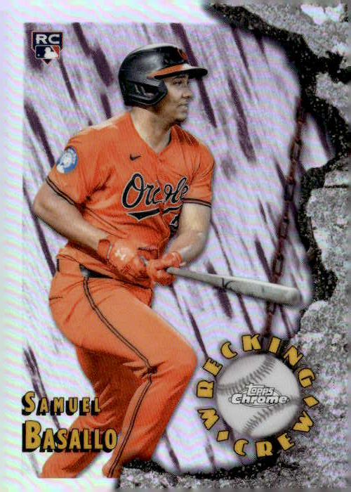 2026 Topps Chrome Samuel Basallo graded slab