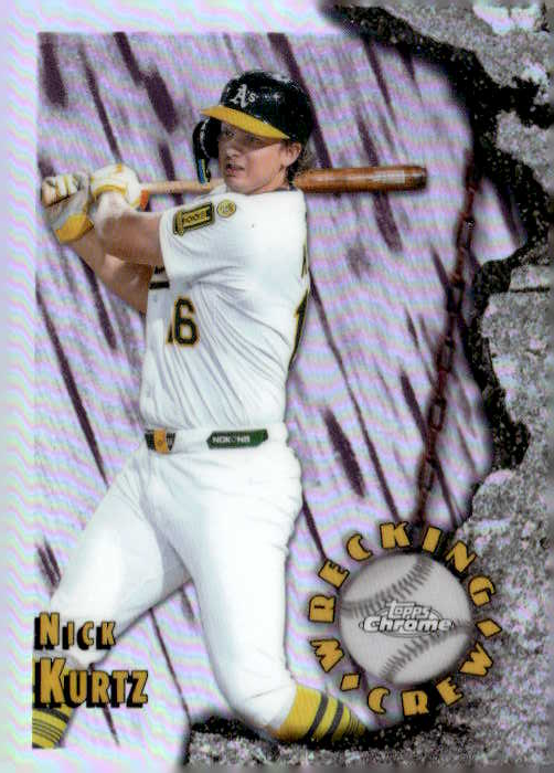 2026 Topps Chrome Nick Kurtz graded slab