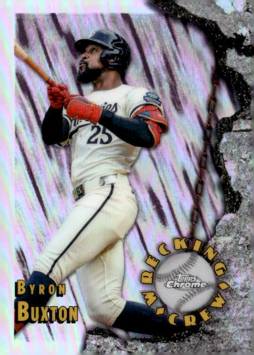 2026 Topps Chrome Byron Buxton graded slab