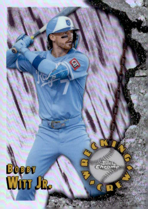 2026 Topps Chrome Bobby Witt Jr. graded slab
